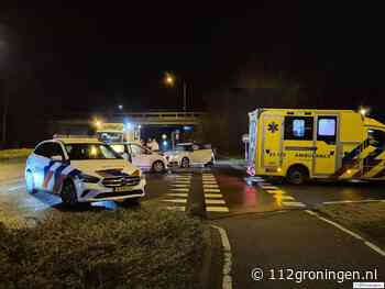 Ongeval op de Hooilandseweg in Roodeschool