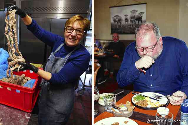 Fijnproevers lopen storm voor ‘vette darmen’ in West-Vlaams restaurant, en ook onze man ging een kijkje nemen: “Het zit tussen mijn oren”