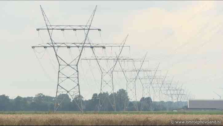 Flevoland - 'Nieuwe hoogspanningsmasten via Almere en Zeewolde naar Lelystad'