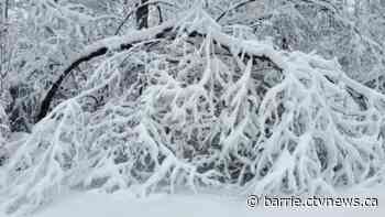 50 cms of snow across central Ontario expected this weekend