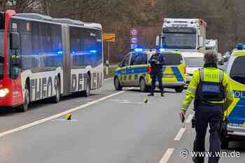 Radfahrerin nach Unfall mit Bus schwer verletzt
