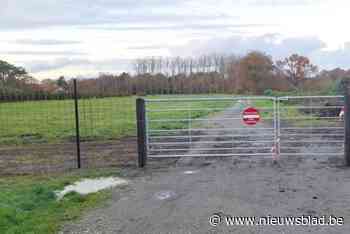 Plotse afsluiting voetweg verrast wandelaars, schoolgaande jeugd én gemeentebestuur, maar eigenaar perceel is vastberaden
