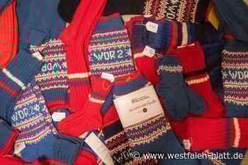 Weihnachtswunder-Socken aus Erkeln zum Verkauf für WDR-Spendenaktion
