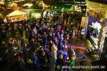 Fast wie ein kleines Weihnachts-Festival in Bünde