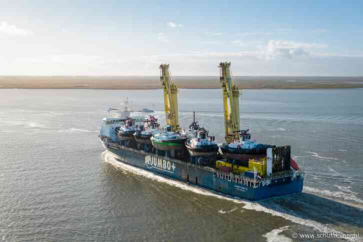 Jumbo Kinetic levert elektrische Damen sleepboot Volta 1 af in Antwerpen