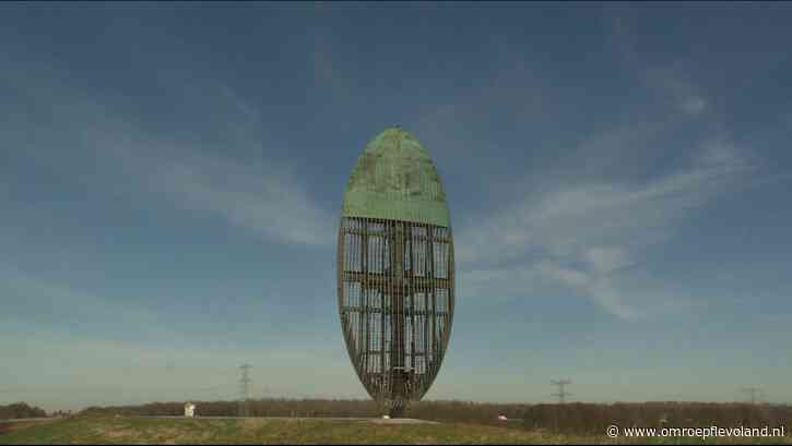 Lelystad - Koperdieven hebben vrij spel bij kunstwerk De Tong, provincie kijkt machteloos toe