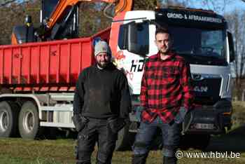 Davy en Matteo (32) helpen politie twee winkeldieven klissen: “Ze knalden gewoon tegen mijn vrachtwagen”