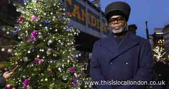 Music star returns to Camden Market to switch on Christmas Lights