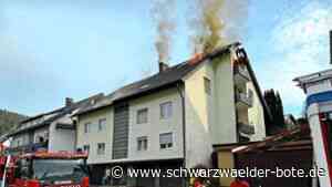 Brand in Bad Herrenalb: Zwei mutige Helfer verhindern noch Schlimmeres