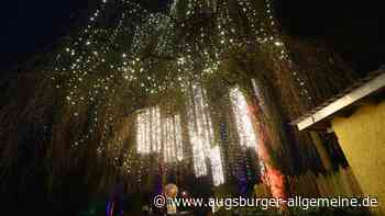 „Sehr romantisch“: So kommt der Christmas Garden in Augsburg bei den ersten Besuchern an