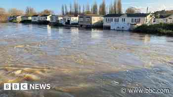 Flooded park home residents able to return