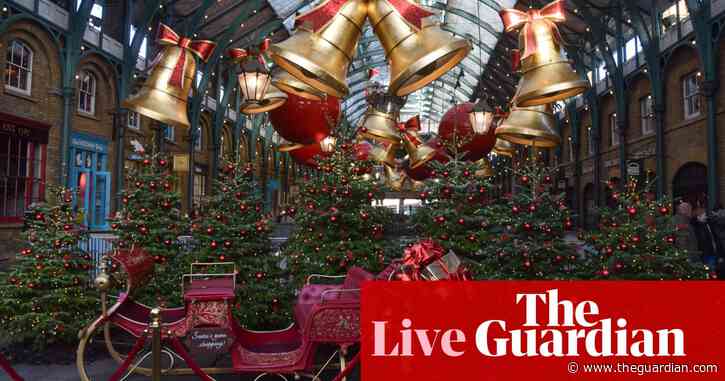 Global trade tensions and cyber attacks ‘threaten UK economy’; UK Black Friday spending ‘up 12%’ – as it happened