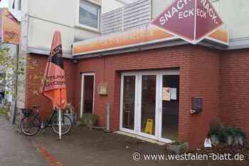 Snack-Eck in Rahden hat geschlossen