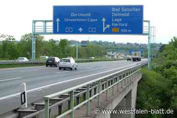 Achtung Autofahrer: A2 wird bei Herford wird voll gesperrt