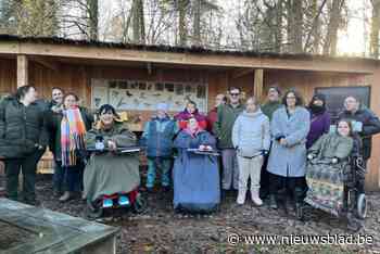 Eerste rolstoeltoegankelijke vogelkijkwand in Doezelbos in Monnikenheide, en iedereen mag er komen birdwatchen