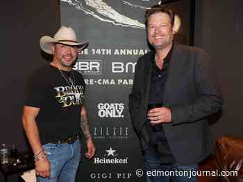 Country music stars Blake Shelton, Jason Aldean to headline Alberta's Big Valley Jamboree 2025