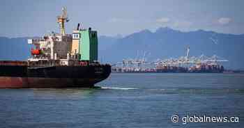Gaza protest blocks Metro Vancouver container port