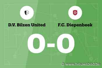 Winnende reeks van Diepenbeek eindigt na wedstrijd tegen Bilzen United B