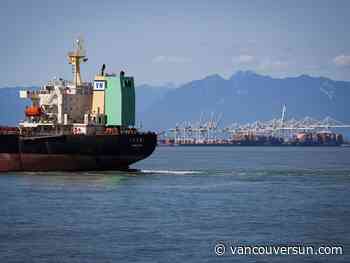 Traffic resumes after pro-Palestinian protesters block Metro Vancouver container port