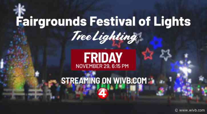 Tree Lighting Ceremony kicks off Fairgrounds Festival of Lights | Watch live