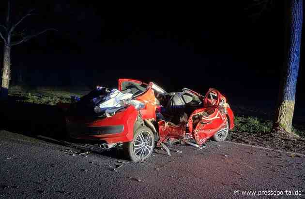 POL-OL: +++ Westerstede, OT Westerloy: Verkehrsunfall mit schlimmen Folgen +++
