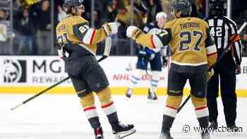 Oakbank's Brett Howden scores twice as Golden Knights hand Jets 3rd loss in 4 games