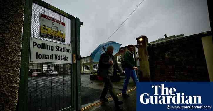 Irish election exit poll predicts even split between three main parties