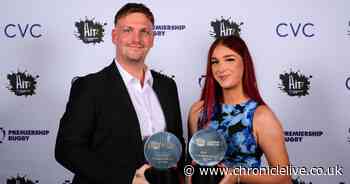 Newcastle College student and teacher win Premiership Rugby HITZ Awards