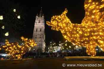Lichtgevende draken geland op The Green: “Volgend jaar zit Gentse eindejaarsverlichting in nieuw jasje”