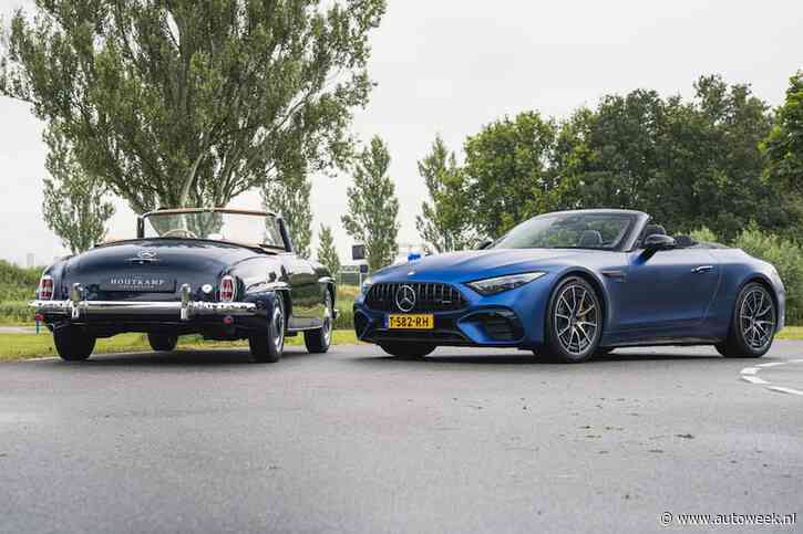 Een viercilinder in de Mercedes SL? Dat deden ze in de jaren vijftig ook al