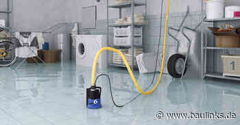 Neue Tauchpumpen zur Restwasserabsaugung à la Jung Pumpen