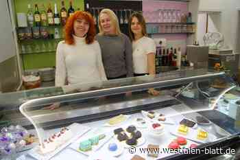 Süße Köstlichkeiten im ehemaligen Eiscafé in Löhne