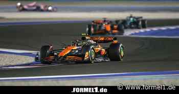 Geschenk für Piastri im F1-Sprint: Norris geht in allerletzter Kurve vom Gas!