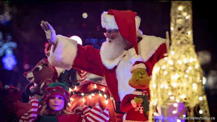 Showers likely during Rotary Christmas Parade in Downtown Chilliwack: Environment Canada