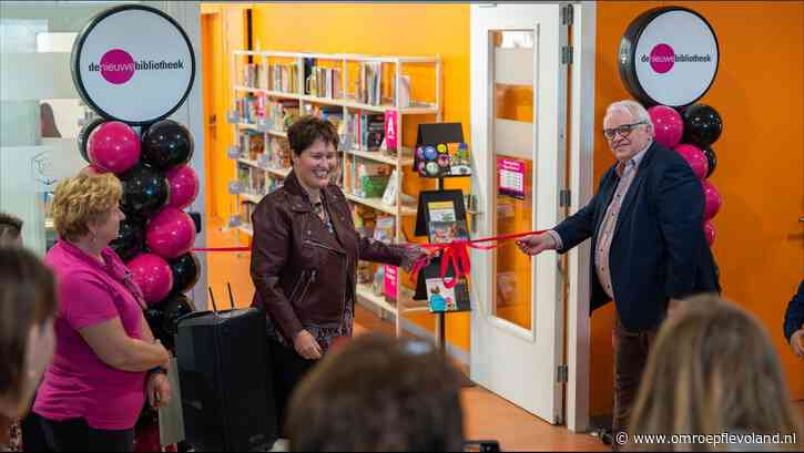 Almere - Vijfde Nieuwe Bibliotheek geopend in Almere