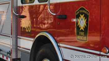 Structure fire in Tottenham