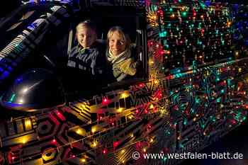 Das „Lichterzebra“ von Enger