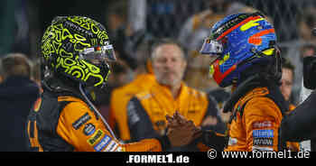 Platztausch auf den letzten Metern: McLaren wollte Norris noch abhalten!