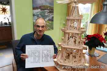 Weihnachtspyramide zugunsten der Kenia-Hilfe zu ersteigern