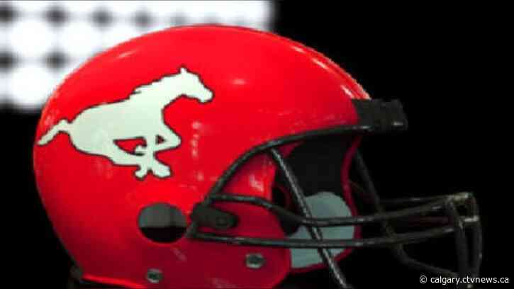 Stampeders locker room sale offers helmets, game-worn jerseys