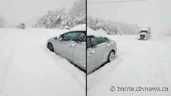 Snow closes portion of Highway 11