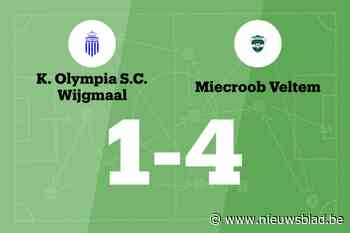 Miecroob Veltem B zet zegereeks verder tegen Olympia Wijgmaal C