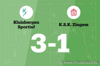Vanden Berghe scoort twee keer voor Kluisbergen Sportief in wedstrijd tegen KSK Zingem