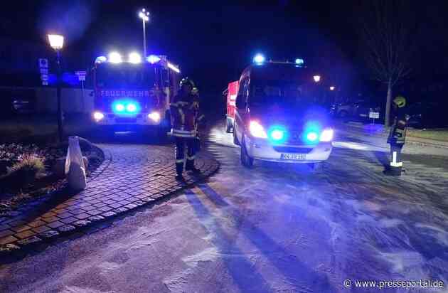 FW Reichenau: Dieselspur auf Strasse abgestreut, Reichenau-Mittelzell/Niederzell, 30.11.2024