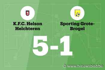 Achtste opeenvolgende nederlaag voor Grote Brogel