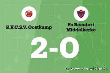 SV Oostkamp B in goede vorm na weer een overwinning
