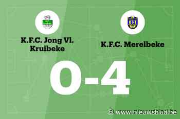 Van De Putte scoort drie keer, KFC Merelbeke B verslaat JV Kruibeke
