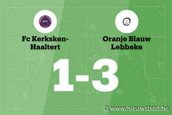OB Lebbeke wint bij FC Kerksken-Haaltert