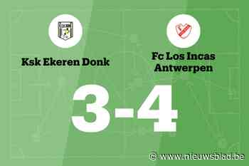 Ondanks achterstand bij rust wint Los Incas van Ekeren Donk B