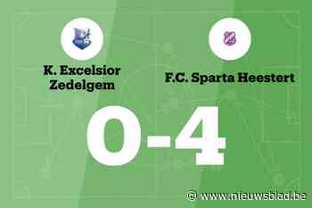 Delbeke maakt twee goals voor Sparta Heestert in wedstrijd tegen Excelsior Zedelgem